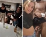 Girl takes stripper home