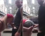 Coworkers fuck in store